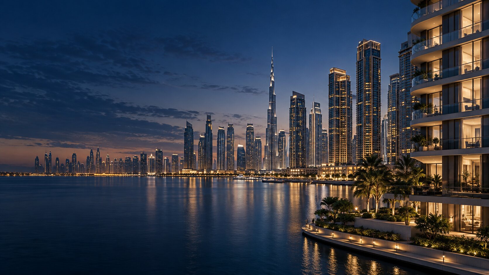 Modern Dubai architecture